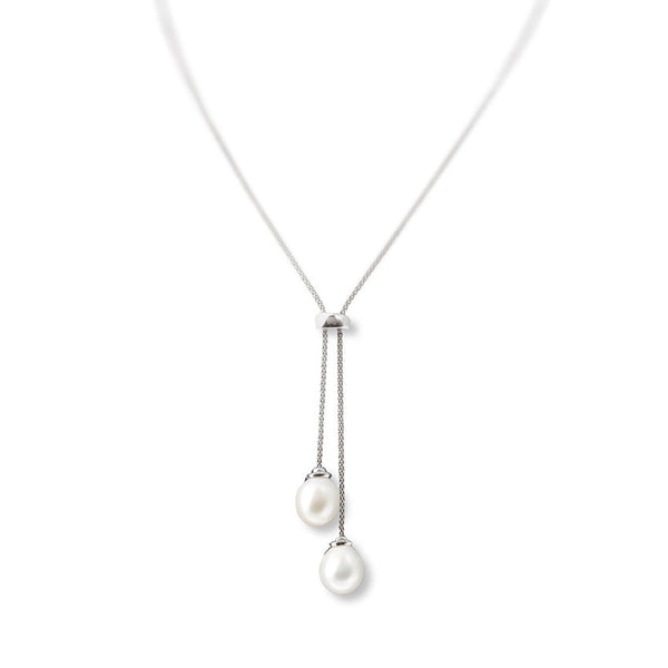 Adjustable Pearl Necklace