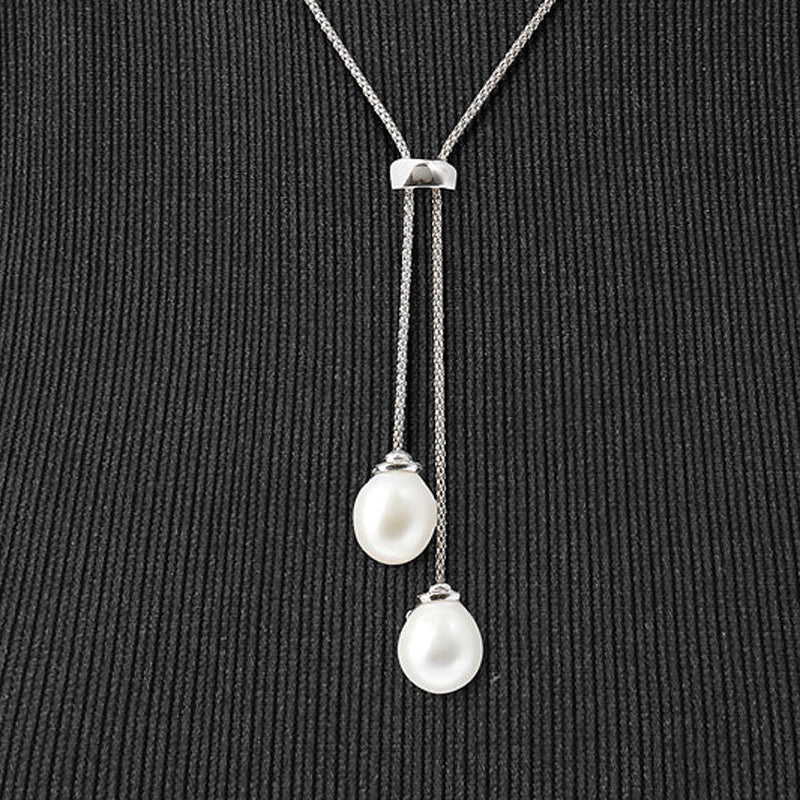 Adjustable Pearl Necklace