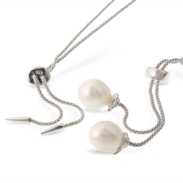 Adjustable Pearl Necklace