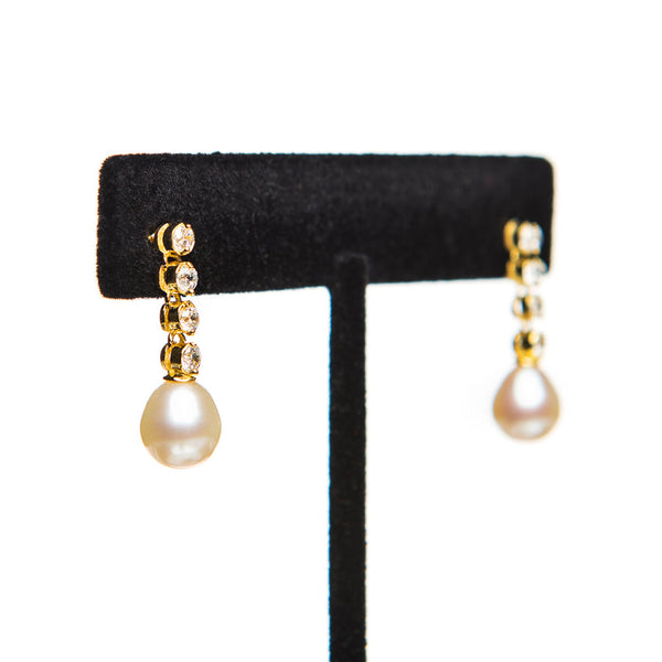 Crystal Drop Earring