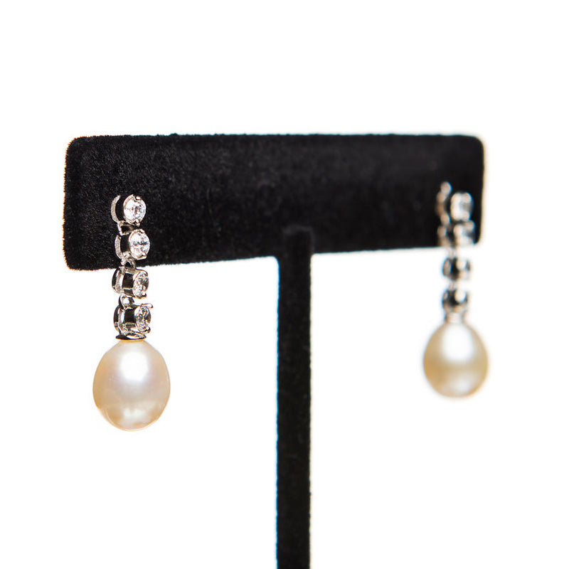 Crystal Drop Earring
