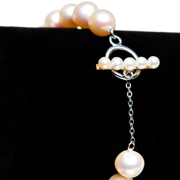 Toggle Clasp Pearl Bracelet