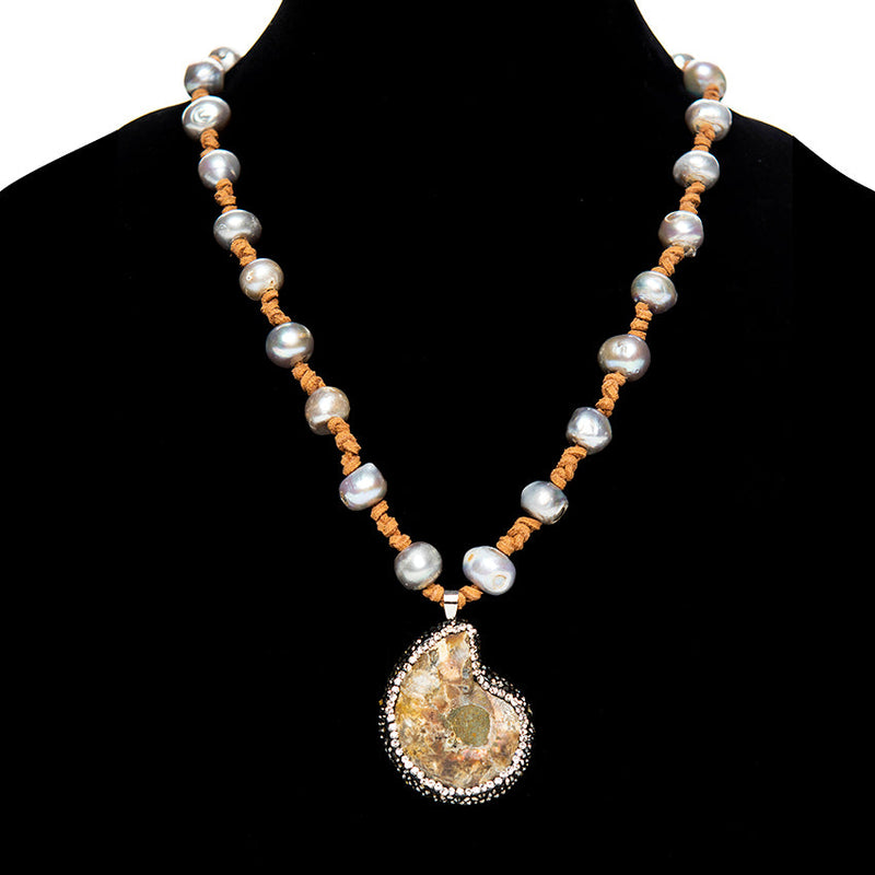Abalone Pendant Necklace