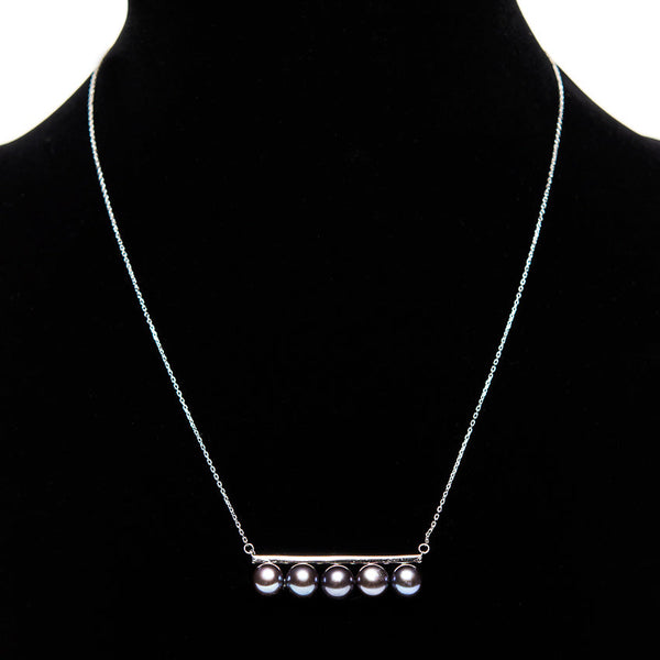 Pearl Bar Necklace